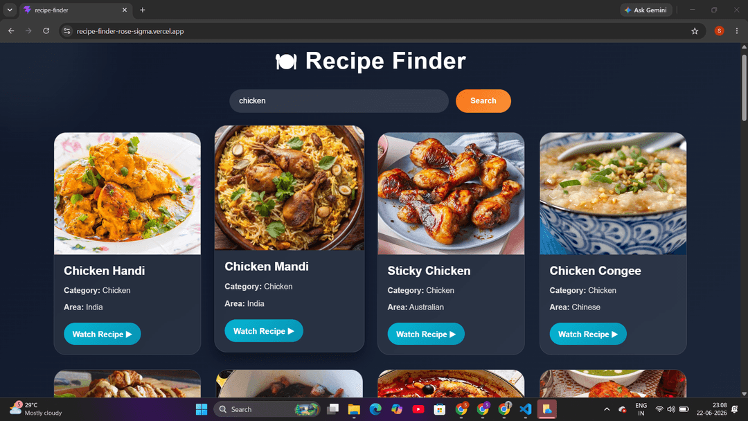 Recipe Finder